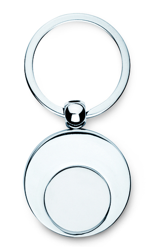 Schlüsselring mit Münzhalter
