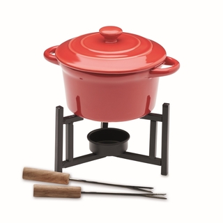Keramik-Fondue-Set 300 ml