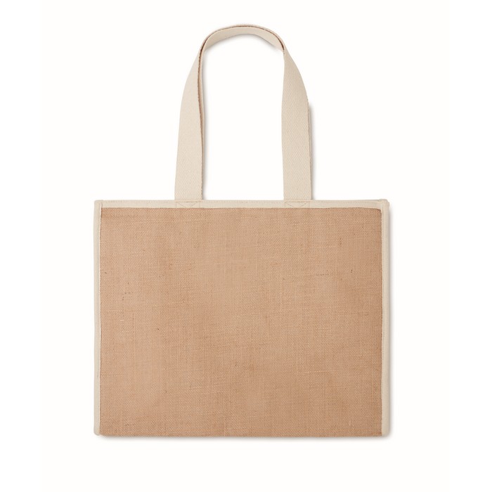Jute-Canvas Shopping Tasche