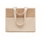 Jute-Canvas Shopping Tasche