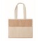 Jute-Canvas Shopping Tasche