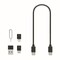 Kabel-Set mit Ladestation 15W
