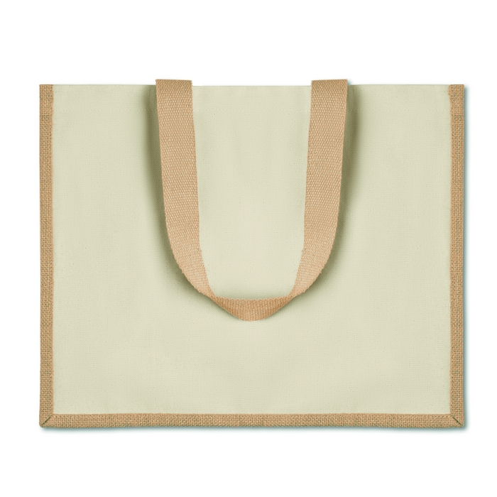 Jute/Canvas Shopper
