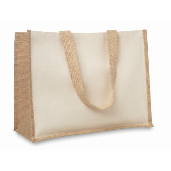 Jute/Canvas Shopper