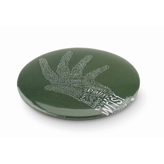 Badge mit Make-up Spiegel