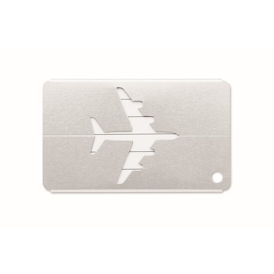 Kofferanhänger aus Aluminium