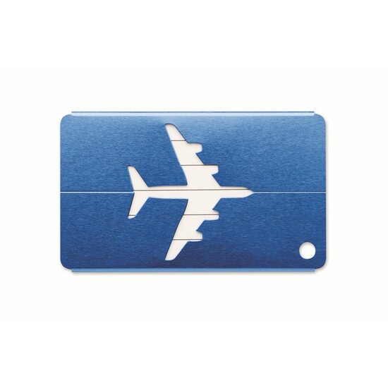 Kofferanhänger aus Aluminium