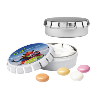 Quick Box; KoRo zuckerfreie Menthol Kaugummis / Füllmenge:21 g / Gewicht:37,41 g; blank