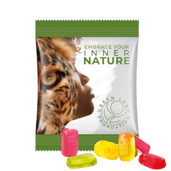 Minitüte 10 g Trolli Fruchtgummi Standardformen