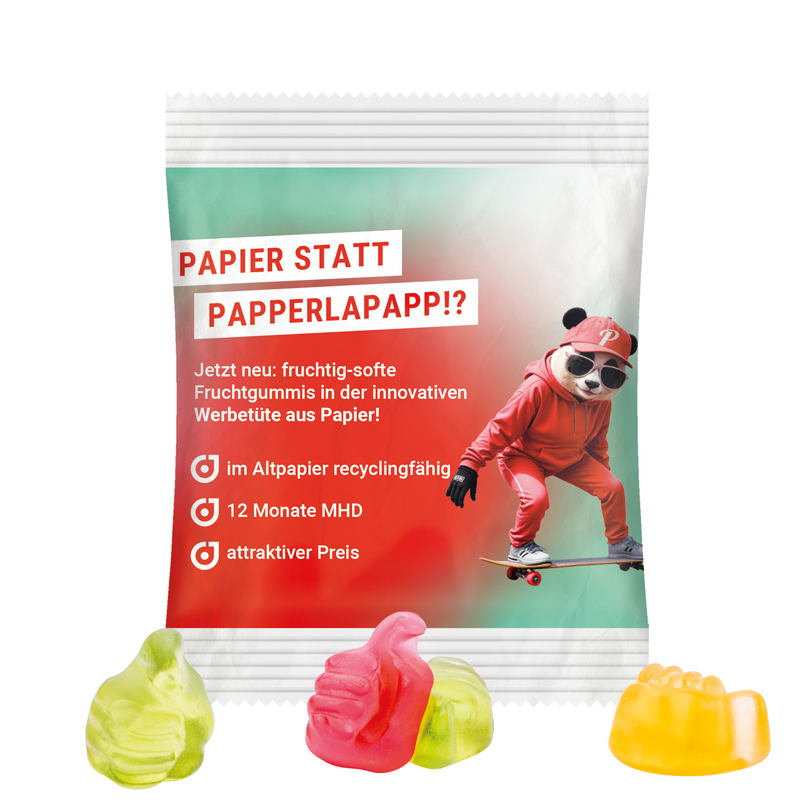 Minitüte 10 g Trolli Fruchtgummi Standardformen