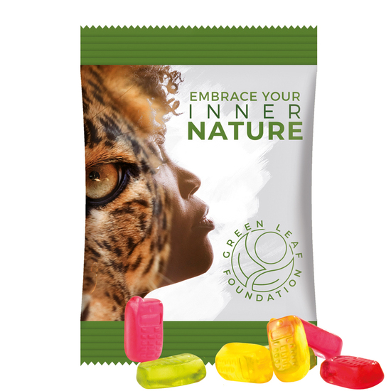 Minitüte 15 g Trolli Fruchtgummi Standardformen