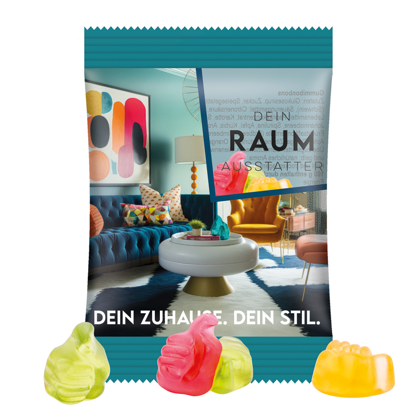 Minitüte 15 g Trolli Fruchtgummi Standardformen