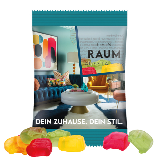 Minitüte 15 g Trolli Fruchtgummi Standardformen