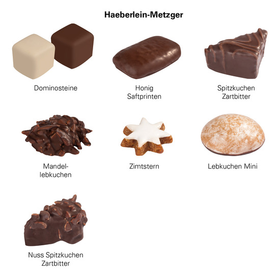 Lebkuchenmischung Haeberlein-Metzger; Haeberlein-Metzger Lebkuchenmischung mit 8 Sorten