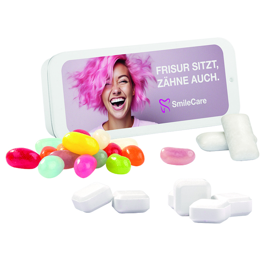 Schiebedeckeldose; Mentos Kaudragee Fruit