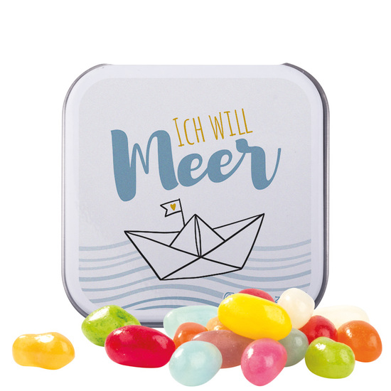 Dose quadratisch; American Style Jelly Beans