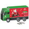 Adventskalender LKW; 24 Alpenmilch-Schokotäfelchen