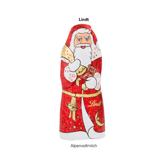Lindt Weihnachtsmann 10 g; 1 Lindt Schoko Weihnachtsmann