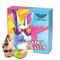 Klappbox S Ostern; 1 Klett Schoko-Osterei und 1 Klett Osterhase