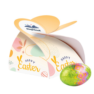 Kleines Präsent Ostern; 1 Klett Schoko-Osterei