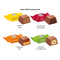 Kleines Präsent Ritter SPORT; 1 Ritter SPORT Schokowürfel Schoko Crisp