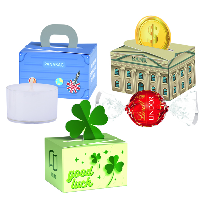 Geschenkbox Mini Teelicht