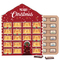 Täfelchen Adventskalender Haus ECO; 24 Sarotti Schokoladentäfelchen, 4 Sorten