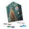 Täfelchen Adventskalender Haus; 24 Sarotti Schokoladentäfelchen, 4 Sorten