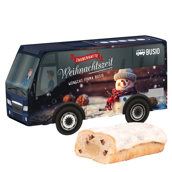 3D Präsent Bus Weihnachten