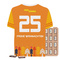 Täfelchen Adventskalender Trikot ECO; 24 Sarotti Schokoladentäfelchen, 4 Sorten