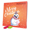 Ritter SPORT Adventskalender; 24 Ritter SPORT Schokowürfel, 4 Sorten