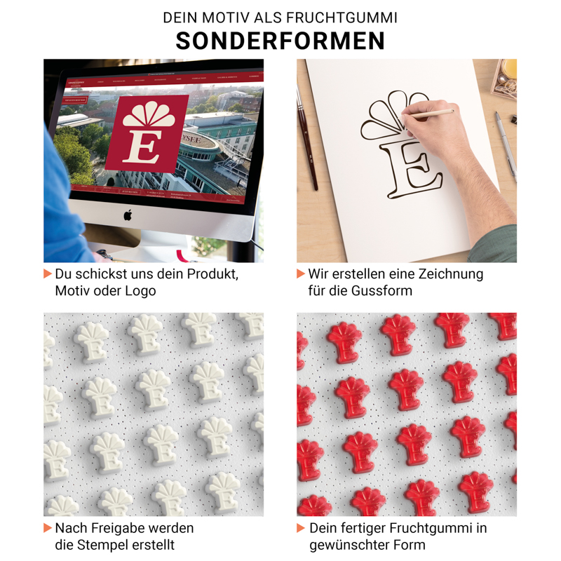 Minitüte 15 g Trolli Fruchtgummi Sonderformen