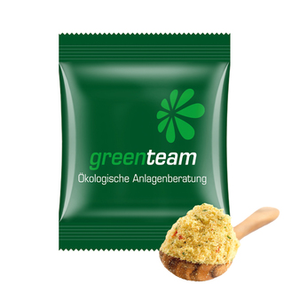 Minitüte, 10 g, kompostierbare Folie weiß, Maistro Meine klare Suppe