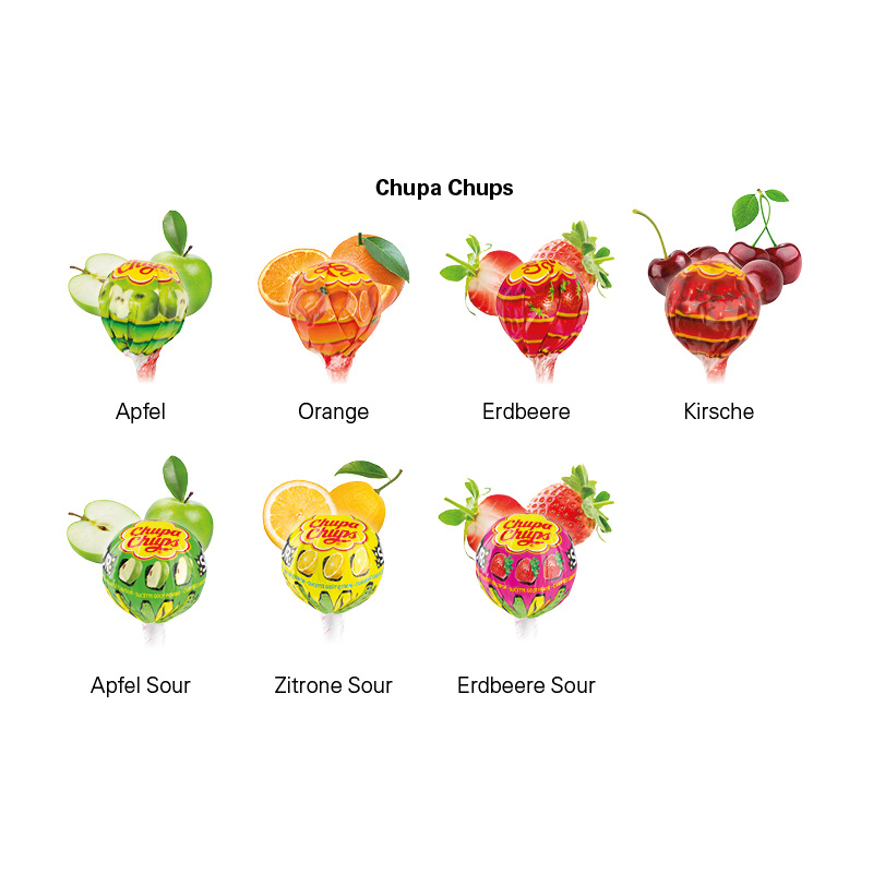 Lolly Box Chupa Chups Kugel Lolly Sour