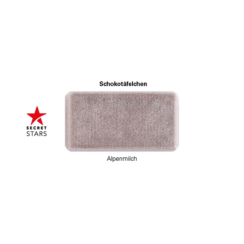 Napolitain in Pergaminpapier, Alpenvollmilch