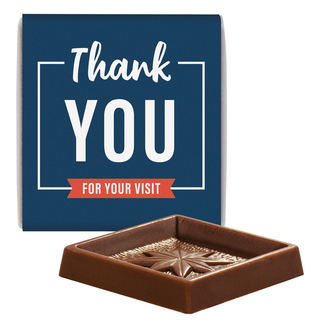 Quadrat Täfelchen in Pergaminpapier, Alpenvollmilch