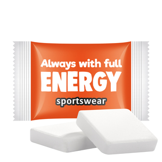 Traubenzucker mit Vitamin C, Folie weiß, Zitronengeschmack