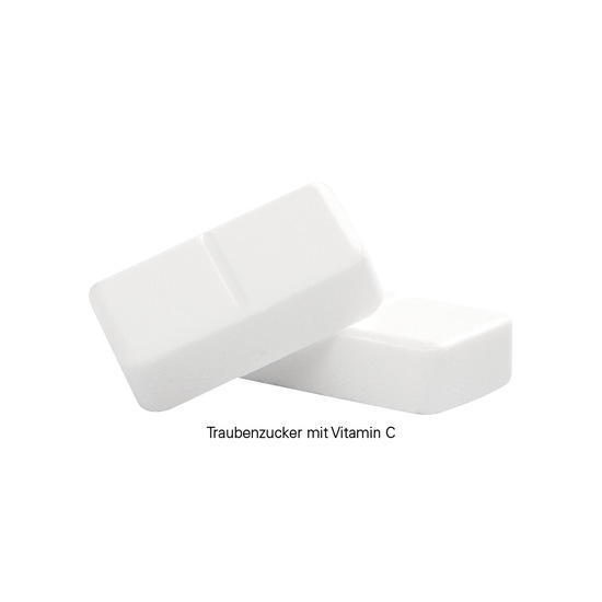 Energie Karte, Traubenzucker mit Vitamin C