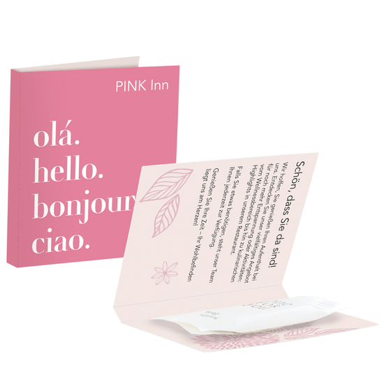 Werbekarte Midi, Seife