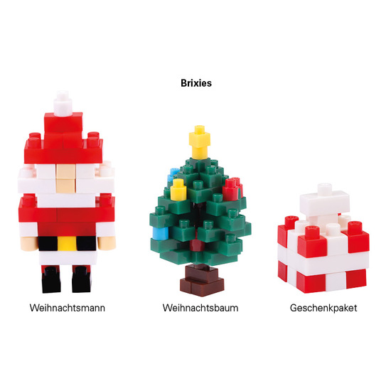 Kleines Präsent, BRIXIES Weihnachtsmann