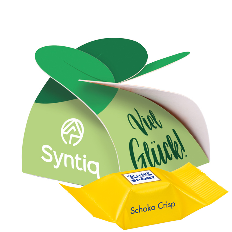 Kleines Präsent, Ritter SPORT Schokowürfel Schoko Crisp