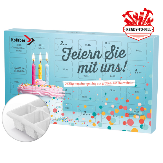 Adventskalender Eco L, kundengestelltes Füllgut