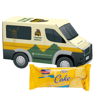 3D-Präsent Transporter, KuchenMeister Rührkuchen