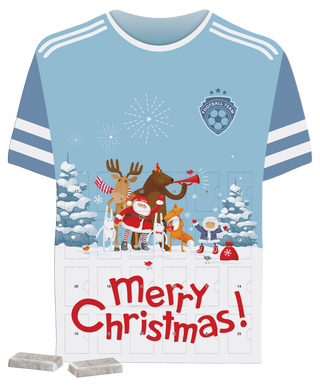 Täfelchen Adventskalender Trikot