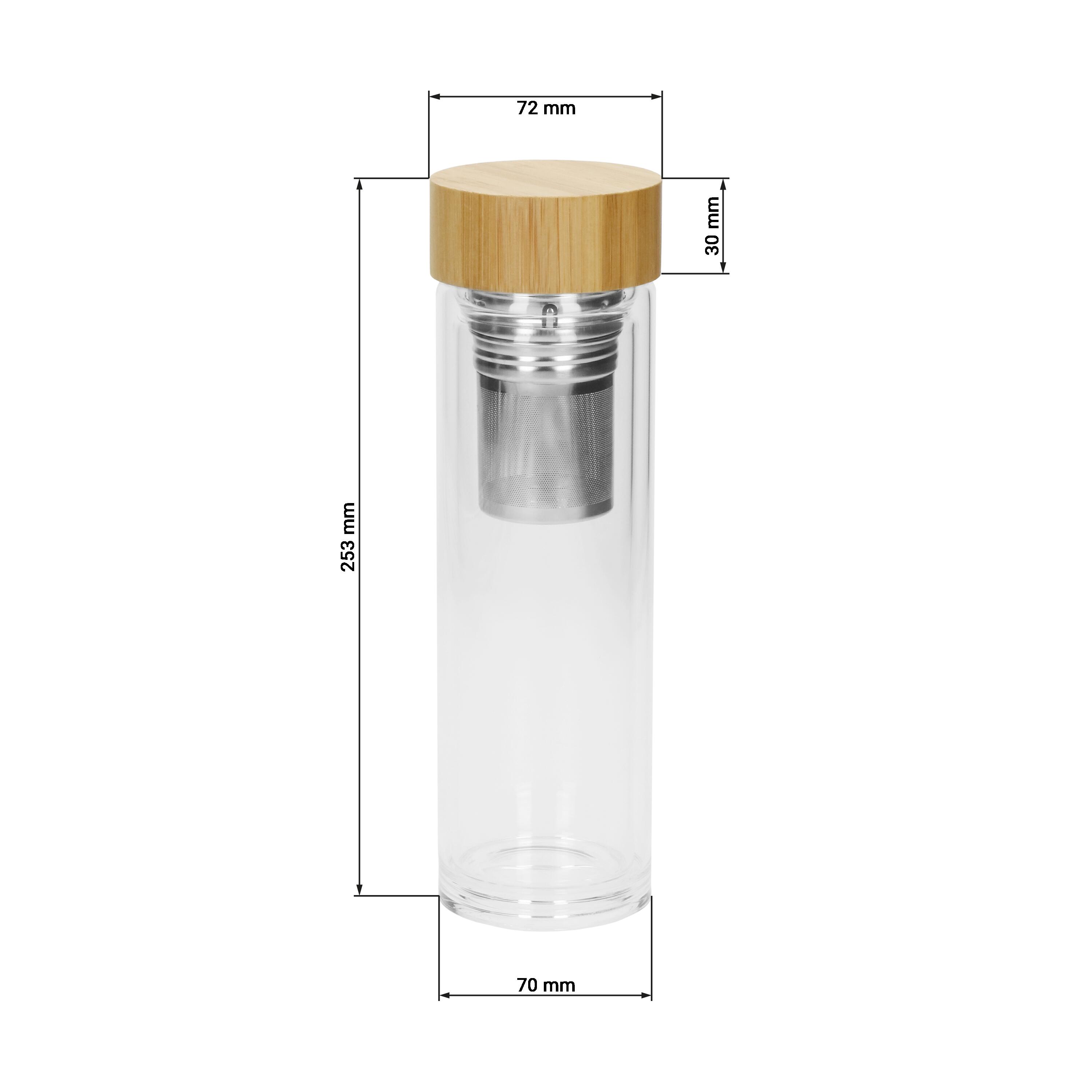 Glasflasche "Tea" 0,45l