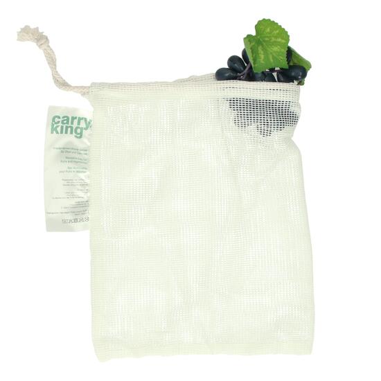 Obst- und Gemüsebeutel Cotton "ECOCARE", groß