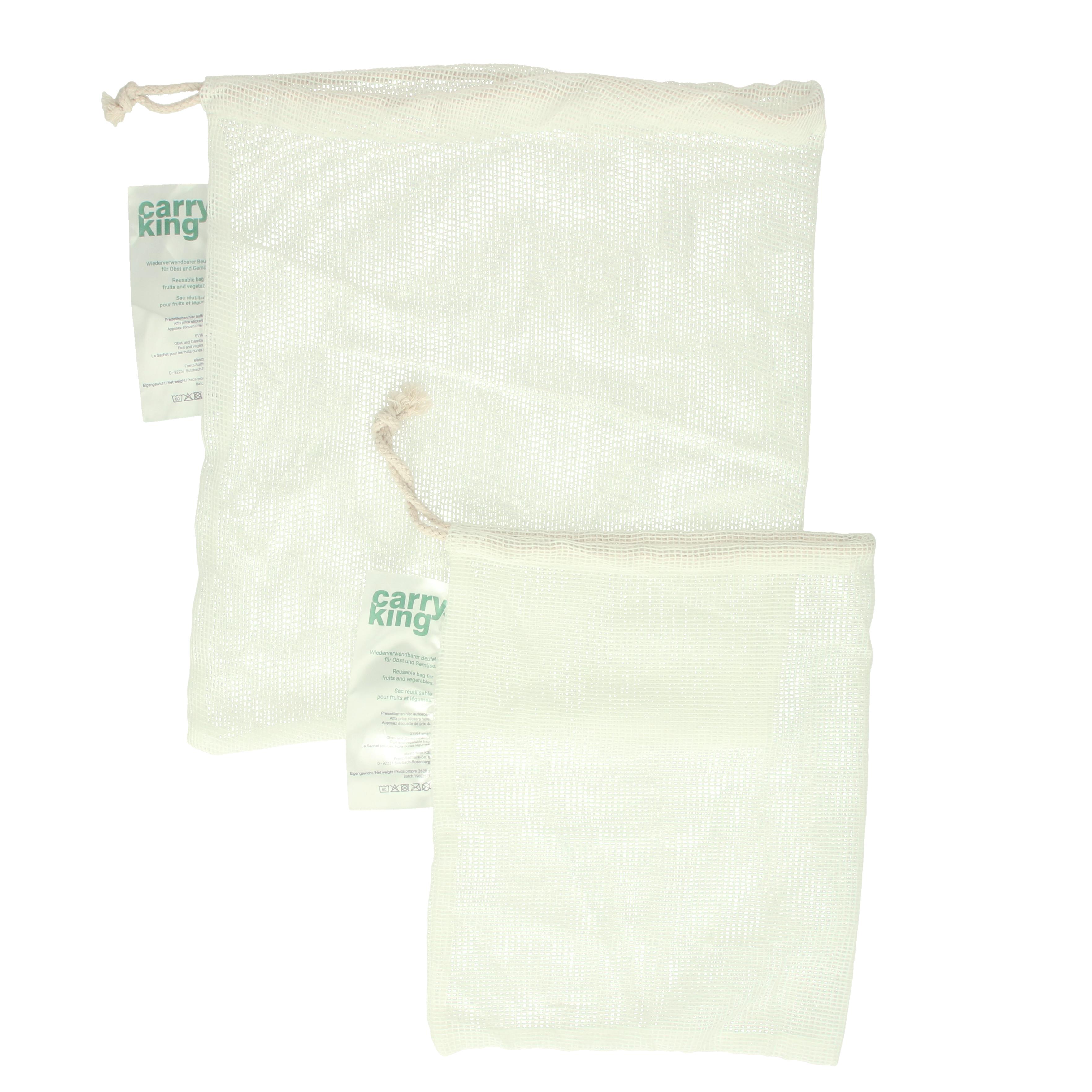 Obst- und Gemüsebeutel Cotton "ECOCARE", small