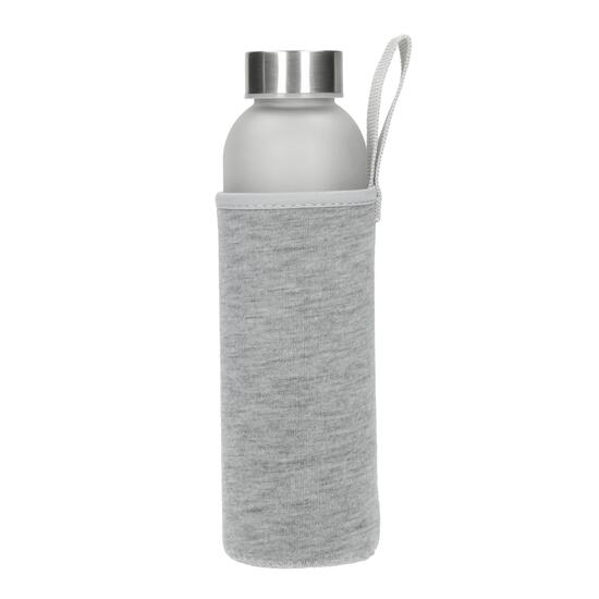 Glasflasche mit Hülle "Iced" 0,45 l