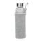 Glasflasche mit Hülle "Iced" 0,45 l