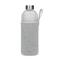 Glasflasche mit Hülle "Iced" 1,0 l